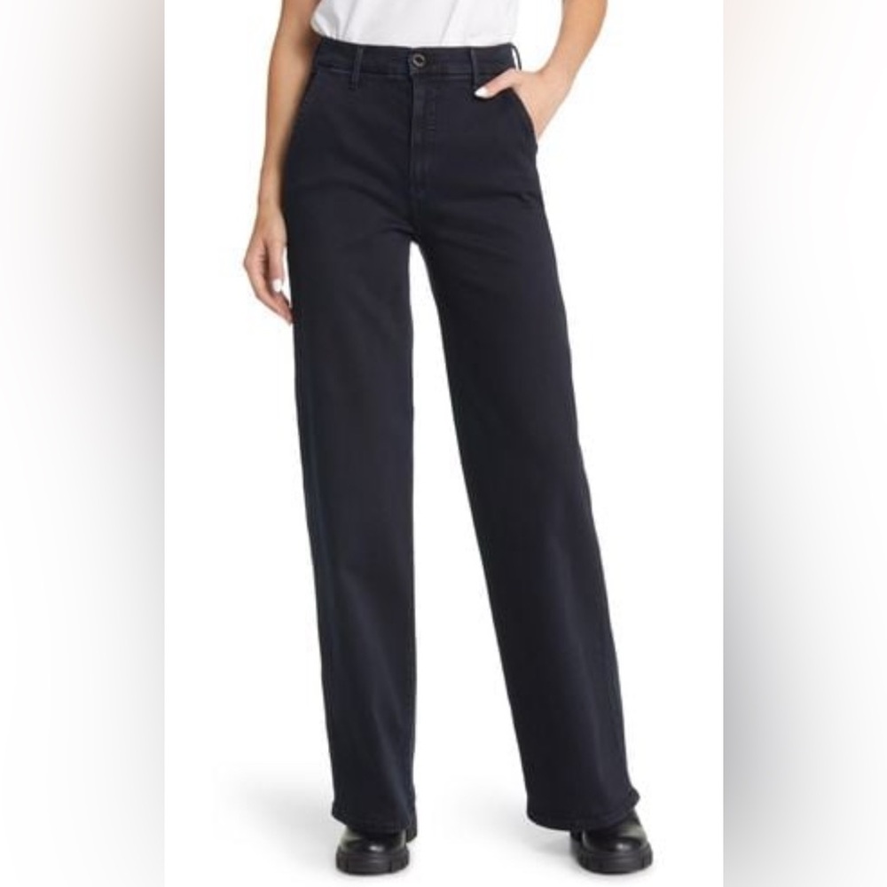 Elegant Dark Blue Flare Jeans Le Jean Jude Trouser